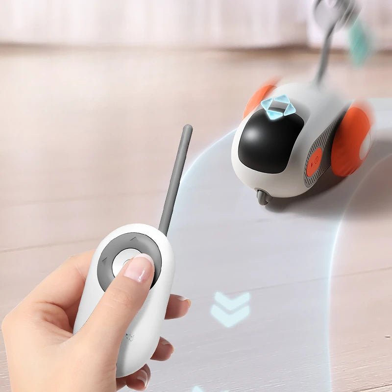 ChaseCar Smart Cat Toy: USB Charging & Remote Control - LouWoof