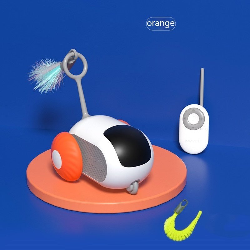 ChaseCar Smart Cat Toy: USB Charging & Remote Control - LouWoof