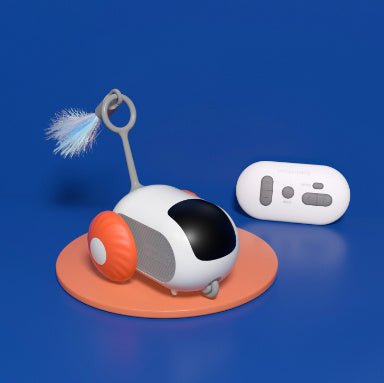 ChaseCar Smart Cat Toy: USB Charging & Remote Control - LouWoof