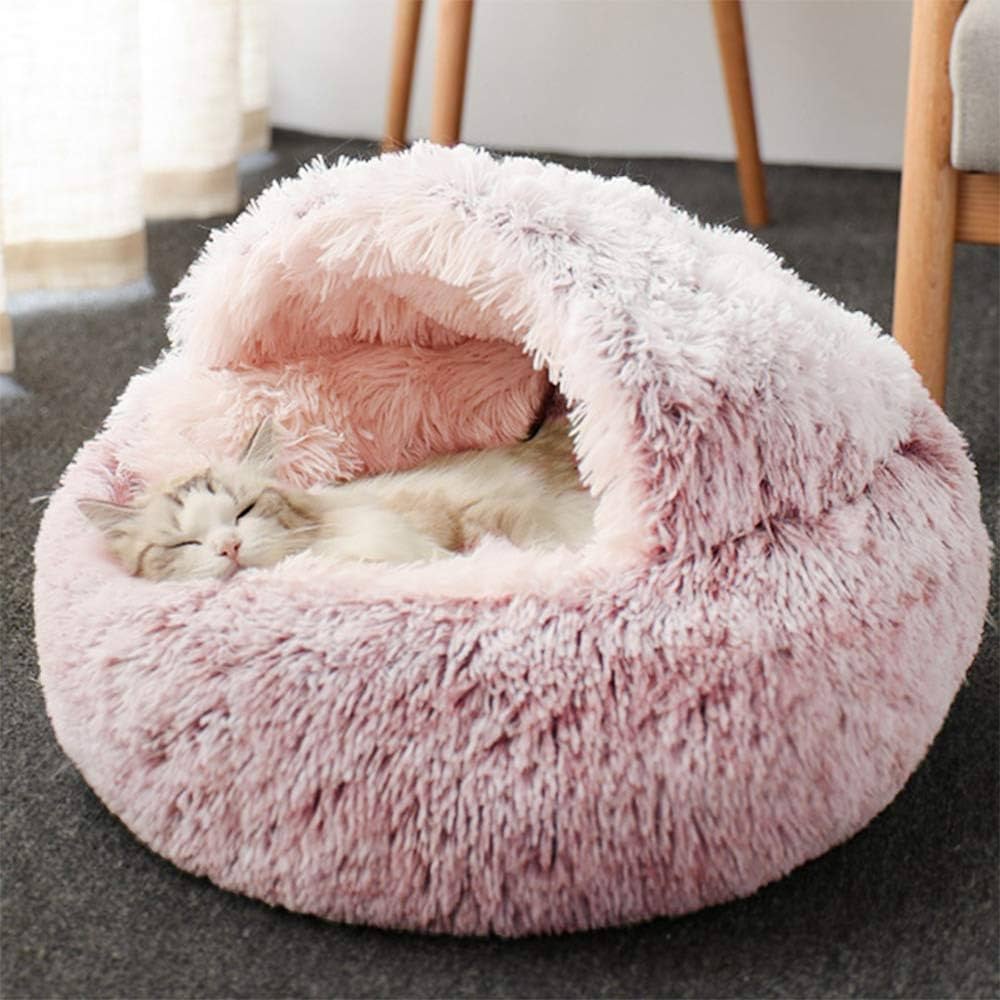 SnuggleNest 2-in-1 Pet Bed – Snuggle Up in Comfort - LouWoof